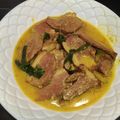 Cooksnap Detsy24 semasa beliau membuat Masak lemak itik salai.