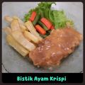 Cooksnap dari Fransisca Cha untuk resep Bistik Ayam Krispi Devina Hermawan