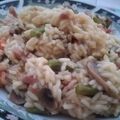 El cooksnap de MMar González Gómez cuando hizo Arroz con setas y espárragos trigueros.