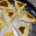 El cooksnap de Andrea Senillosa cuando hizo Fatay o Sfijas.