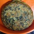 El cooksnap de anabel cuando hizo Tortilla de espinacas y atún.