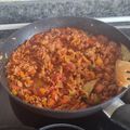 El cooksnap de Tony Sánchez Hermán cuando hizo Carne y salchichas con "toque" andaluz.