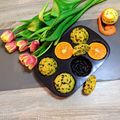 Cooksnap από tahitian στη συνταγή Κέικ πορτοκάλι 🍊 Χωρίς ζάχαρη, νηστίσιμο και πεντανόστιμο 😋 με υλικό έκπληξη 🎊220kcal