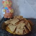 El cooksnap de Delma Delgado cuando hizo Galletitas saladas de maíz y harina integral.