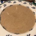 El cooksnap de Annuska Perera cuando hizo Crema de Champiñón.