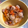 Cooksnap dari Aline Devina Yuri untuk resep Sup Merah Sosis