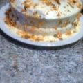 Ashley523's cooksnap of when they made butterfinger cake.
