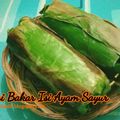 Cooksnap dari 🌻niabundaalif.blogspot.com untuk resep Nasi bakar isi ayam jamur pedas
