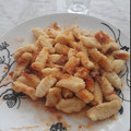 El cooksnap de Cecilia cuando hizo Ñoquis de papa caseros! Para 2 platos abundantes.