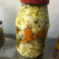 El cooksnap de Israel Olvera cuando hizo Verduras en escabeche🌹.