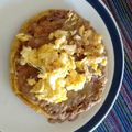 El cooksnap de Hilda Lucero Garcia Segura cuando hizo Sopes de huevo con chorizo.ॐ🇲🇽.