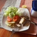El cooksnap de Benjamin Jara Ferrada cuando hizo Pollo al horno con papas.