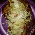 El cooksnap de Anny Hernández cuando hizo Enmoladas.