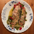 El cooksnap de José Manuel Ruiz Sempere cuando hizo Papillote de salmón con verduras thermomix.
