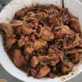 Cooksnap Khairi sshi semasa beliau membuat Ayam Masak Halia.