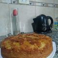 El cooksnap de Adriana Martinez cuando hizo Tarta de Manzana Invertida.