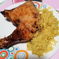 El cooksnap de Marisa Cortes Carmona cuando hizo Pollo a la miel y limón en freidora de aire.