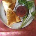 Tamia yadav का कुकस्नैप जब उन्होंने समोसे (samose recipe in Hindi) बनाया था।