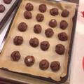 GuoXin's cooksnap of when they made Crispy Cocoa & Chocolate Cookies.
