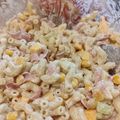 El cooksnap de Esme Rodríguez cuando hizo Ensalada de coditos a la Sonorense.