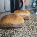 El cooksnap de Melina Martinez cuando hizo Pan integral con mix de semillas.