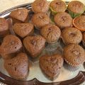 Takács Lászlóné_1 Cooksnap-ja, amikor elkészítette a(z) Mogyorós-csokis muffin receptet.