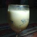 Cooksnap dari Teteh Ria untuk resep Es cincau susu nutrijel dengan saus gula merah