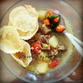 Cooksnap dari tia_mamatia untuk resep Soto daging betawi (pake susu)