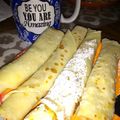 El cooksnap de Ana Alejandra Faúndez Peña cuando hizo Panqueques con manjar!!.