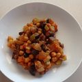 El cooksnap de MariadeGrazia cuando hizo Wok vegano de garbanzos con berenjenas y calabacín.