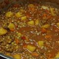 El cooksnap de Marianela Belén cuando hizo Mi guiso de lentejas fácil.