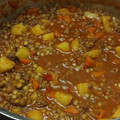 El cooksnap de Marianela Belén cuando hizo Mi guiso de lentejas fácil.