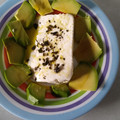 El cooksnap de Carmeta cuando hizo Tostadas con aguacate, queso fresco al ajo y perejil.