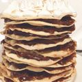 El cooksnap de Xime2016 cuando hizo Torta Rogel o María Luisa.