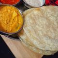 Umme Ali 's cooksnap of when they made Halwa Pori Tarkari with Achar.