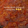 Cooksnap dari Nn. Tari untuk resep Sambal cabe merah padang