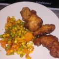 Surmanné Kaldenekker Zsuzsi Cooksnap-ja, amikor elkészítette a(z) Csirkemell sörtésztában párolt zöldséggel receptet.