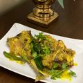 Cooksnap Zieta Ali semasa beliau membuat Laprik Kuning Ikan Cencarut🇹🇭.