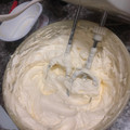 El cooksnap de Martina Valinotti cuando hizo Cobertura (Frosting) con queso crema.