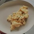 Cooksnap de Francisco Pereira quando cozinhou Ovos mexidos com curcuma e cream cheese.