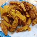Cooksnap Liana Nick semasa beliau membuat Ubi Keledek dan Pisang Goreng.