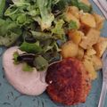 Cooksnap από Ποπη στη συνταγή Μπιφτέκι κοτόπουλο με λαχανικά και απαλή κρέμα γιαουρτιού!