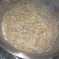 Karla Paola Collado's cooksnap of when they made Espagueti blanco cremosito.
