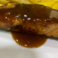 El cooksnap de Elena Zornoza cuando hizo Salmón en salsa de naranja con puré de patata.