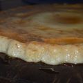 El cooksnap de Fabio Talibs cuando hizo Flan de queso mascarpone en microonda.