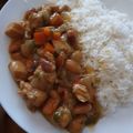 El cooksnap de Jeannette Miranda cuando hizo Pollo con almendra a estilo chino.
