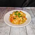 Cooksnap shazrina semasa beliau membuat 🍝 Spaghetti Aglio Olio.