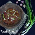 Cooksnap dari Retno Janitra untuk resep Sambal bawang rambut/Lokio/bawang batak