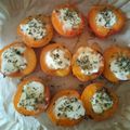 El cooksnap de Alienna cuando hizo Albaricoques asados en airFryer con ricotta, miel y menta.
