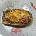 El cooksnap de Leila Kacem cuando hizo Berenjenas rellenas estilo medio oriente. Apto DMA #F3.